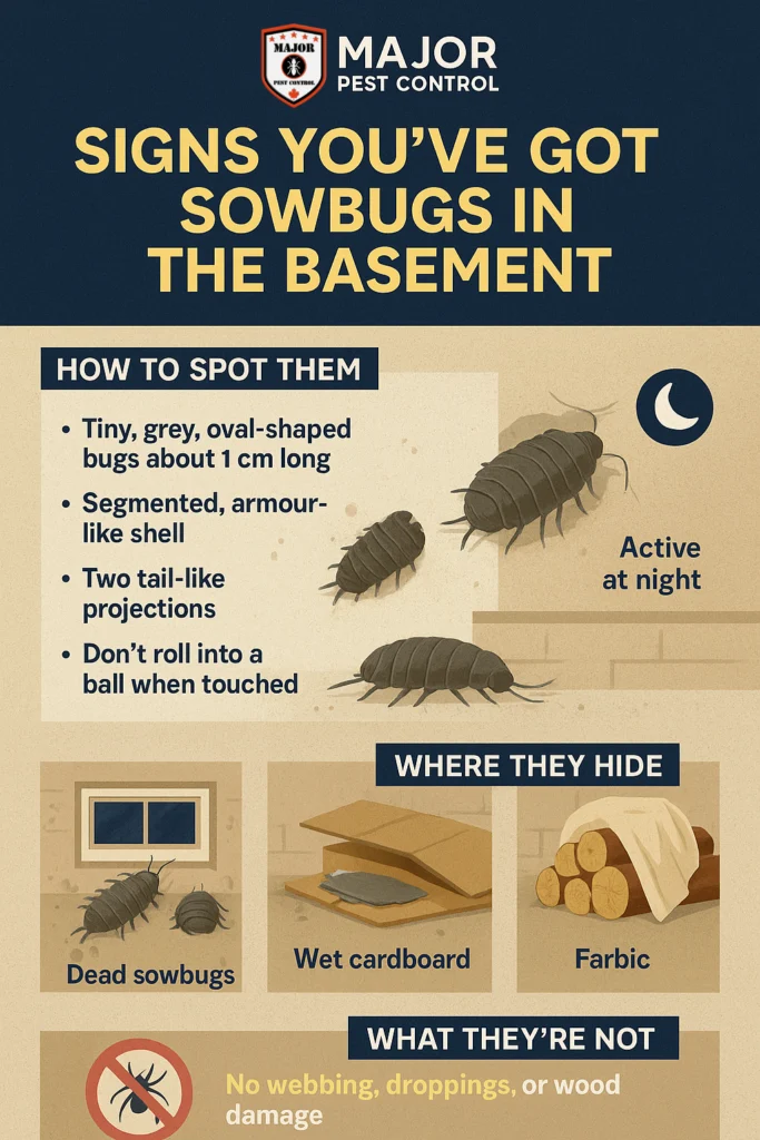 How to Get Rid of Sowbugs in Basement – for Edmonton Homeowners 3 Signs You've Got Sowbugs in the Basement