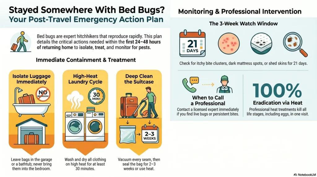 What Do I Do If I Stay Somewhere With Bed Bugs- The Action Plan